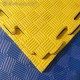Мягкий модульный пол для детских игровых комнат 100x100 см, толщина 1,2 см желтый