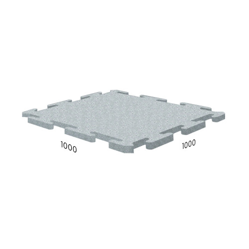 Резиновое покрытие Rubblex Active Puzzle 1000x1000