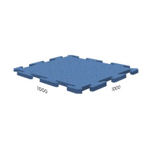 Резиновое покрытие Rubblex Sport Puzzle 1000x1000