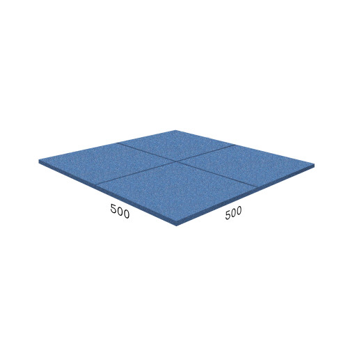 Резиновое покрытие Rubblex Active 500x500 мм.