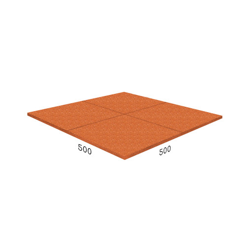 Резиновое покрытие Rubblex Active 500x500 мм.