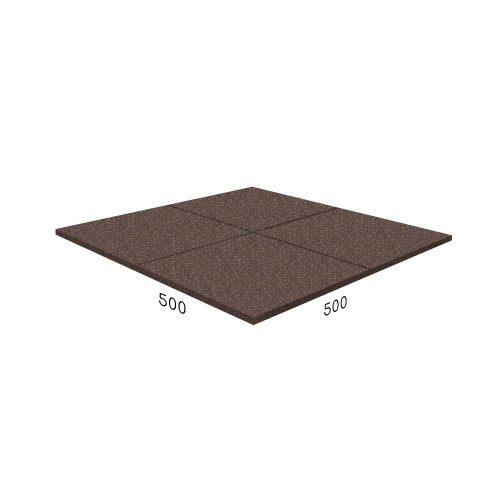 Резиновое покрытие Rubblex Active 500x500 мм.