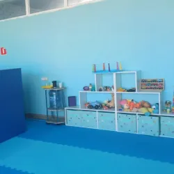 Мягкий модульный пол для детских игровых комнат 100x100 см., толщина 1,4 см тиснение Соты